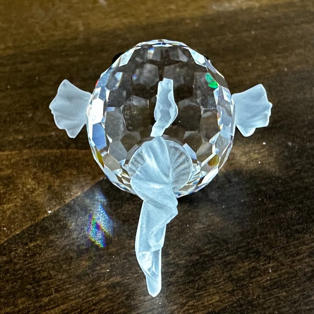 RETIRED Swarovski Crystal Figurine w/Box - Mini Blowfish 1 1/4" - 7668 020 000 - Picture 4 of 7